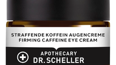 Crema de ochi pentru fermitate cu cafeina, 15 ml, Dr. Scheller