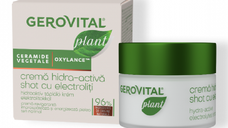 Crema Hidra-Activa Shot cu electroliti Plant, 50 ml, Gerovital