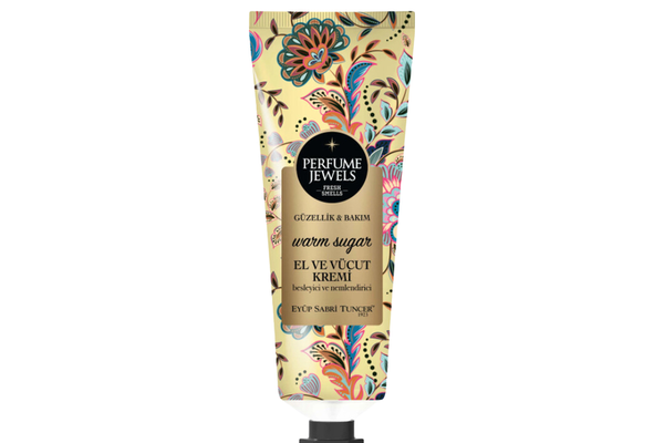 Crema maini si corp Perfume Jewels Warm Sugar 50ml, Eyup