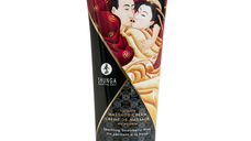 Crema masaj erotic Delectable Strawberry, 200ml, Shunga Erotic Art