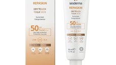Crema pentru protectie solara cu SPF 50 Repaskin Dry Touch, 50 ml, Sesderma