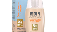 Crema protectie solara SPF50, Fotoprotector Fusion Color Light, 50ml, Isdin