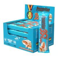 Cutie Batoane proteice caramel, 12bucati*55g, Pro Nutrition - 1