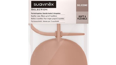 Cutie din silicon pentru suzeta Colour Essence, caramiziu, Suavinex