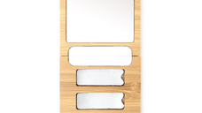 Cutie pentru farduri cu aplicator, din bambus, Zao