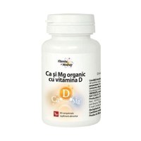 DACIA PLANT Calciu si magneziu + Vitamina D, 60 comprimate - 1