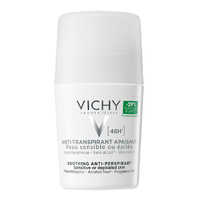 Deodorant roll-on antiperspirant fara parfum 48h, 50 ml, Vichy - 1