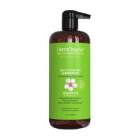 DermOrganic Sampon conditionator zilnic 70% organic cu ulei de argan, 1 L - 1