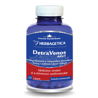 DetraVenos Akut, 120 capsule, Herbagetica - 1
