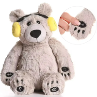 Dispozitiv sunete albe, ursulet din plus cu sunetul batailor inimii mamei si cantece de leagan, Lulla Bear by bebeLOGIC™ - 1