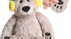 Dispozitiv sunete albe, ursulet din plus cu sunetul batailor inimii mamei si cantece de leagan, Lulla Bear by bebeLOGIC™