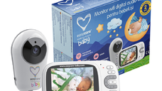 EasyCare Baby VB609 - Monitor digital WiFi audio-video pentru bebelusi