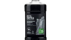 Ecodenta Apa de gura cu carbune cu efect extra albire, 500ml
