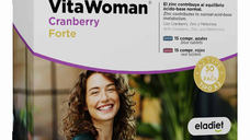 Eladiet VitaWoman Cranberry Forte, supliment pentru tractul urinar, 30 capsule