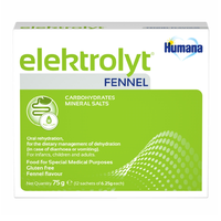 Elektrolyt cu Fenicul, 12 plicuri, Humana - 1