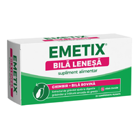 Emetix bila lenesa, 20 comprimate, Fiterman Pharma - 1