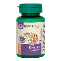 Emocalm cu melatonina, 60 comprimate, Dacia Plant - 1