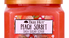 Exfoliant pentru corp Peach Sorbet, 510 g, Tree Hut