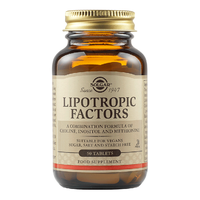 Factori lipotropici, 50 tablete, Solgar - 1
