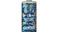 Faith in Nature Gel de dus natural pentru barbati cu Cedru Albastru, 400 ml
