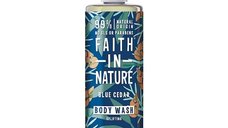 Faith in Nature Gel de dus natural pentru barbati cu Cedru Albastru, 400 ml