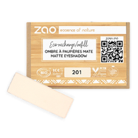 Fard de pleoape mat, 201 Ivory, Zao - 1