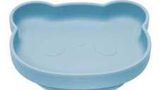 Farfurie din silicon cu ventuza The Little Bear, +6 luni, Aqua Blue, Appekids