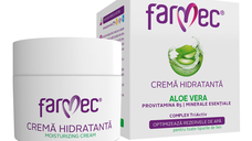 Farmec Crema hidratanta cu Aloe Vera, 50 ml