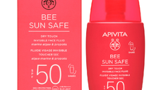 Fluid protectie solara fluida Invizibil SPF50 Bee Sun Safe, 50 ml, Apivita