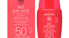 Fluid protectie solara fluida Invizibil SPF50 Bee Sun Safe, 50 ml, Apivita