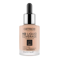 Fond de ten HD Liquid Coverage, 020 Rose Beige, 30 ml, Catrice - 1