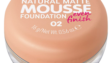 Fond de ten mat, 02 Natural Matte Mousse, 16g, Essence
