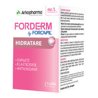 Forderm hidratant by Forcapil, 60 capsule, Arkopharma - 1