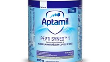 Formula de lapte Pepti Syneo 1, 0- 6 luni, 400 g, Aptamil