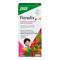 Formula lichida de fier si vitamine FloradixKIDS®, 250 ml, Salus - 1