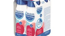 Fresubin Protein Energy Drink, Aroma de Fragi, 4*200ml, Fresenius Kabi