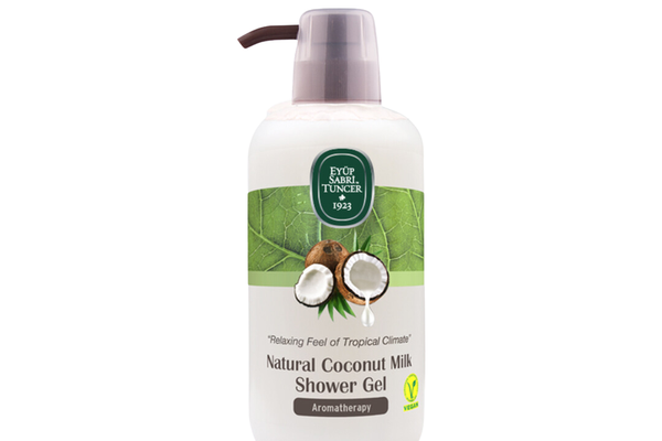 Gel de dus cu lapte natural din nuca de Cocos 600ml, Eyup