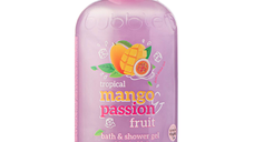 Gel de dus si baie cu aroma de mango si fructul pasiunii, 500ml, Bubble T