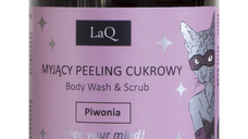 Gel de dus si peeling bujor, 220g, LaQ