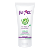 Gel micelar demachiant Aloe Vera, 100 ml, Farmec - 1