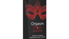 Gel stimulare clitoris Orgasm Drops Kissable, 30 ml, Orgie