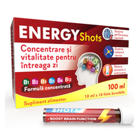 Gelee Royale Energy Shots B Vitamins, 10 fiole, Justin Pharma - 1