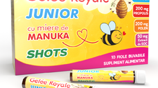 Gelee Royale Junior Shots, 10 fiole, Justin Pharma