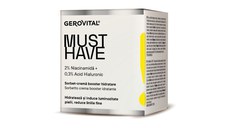 Gerovital Must Have Sorbet-crema booster hidratare 2% Niacinamida, 50ml