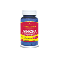 Gingko Curcumin95, 30 capsule, Herbagetica - 1