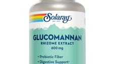 Glucomannan 600 mg Solaray, 100 capsule, Secom