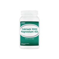 GNC Calciu 1000mg+ Magneziu 400mg, 180 tablete - 1