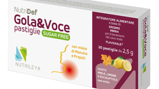 Gola&Voce lamaie si miere de Manuka fara zahar NutriDef, 20 dropsuri, Nutrileya