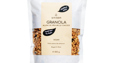 Granola cu alune de padure si coacaze negre, 450g, Unison