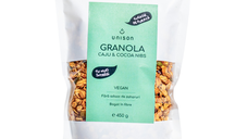 Granola cu caju si fulgi de cacao, 450g, Unison